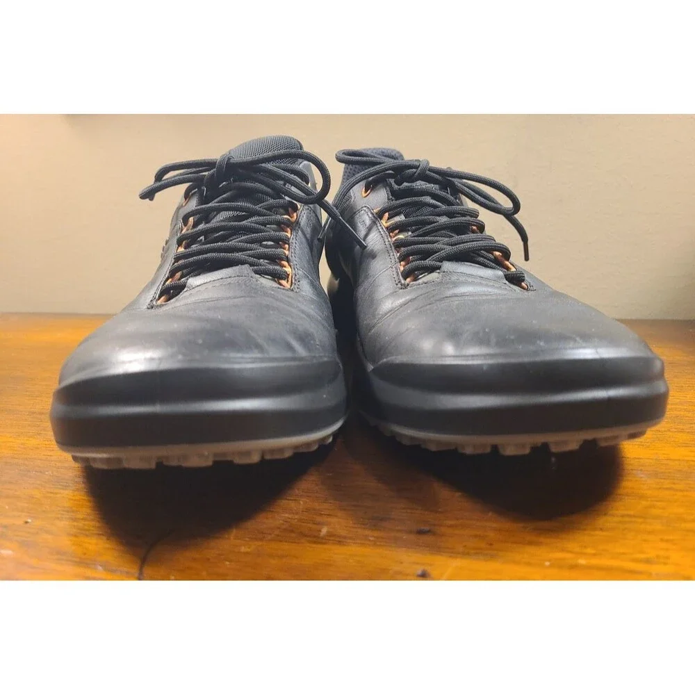 ECCO M GOLF MEN CORE 100804 51052 Black Size 10-10.5 FLUIDFORM Water Repellent